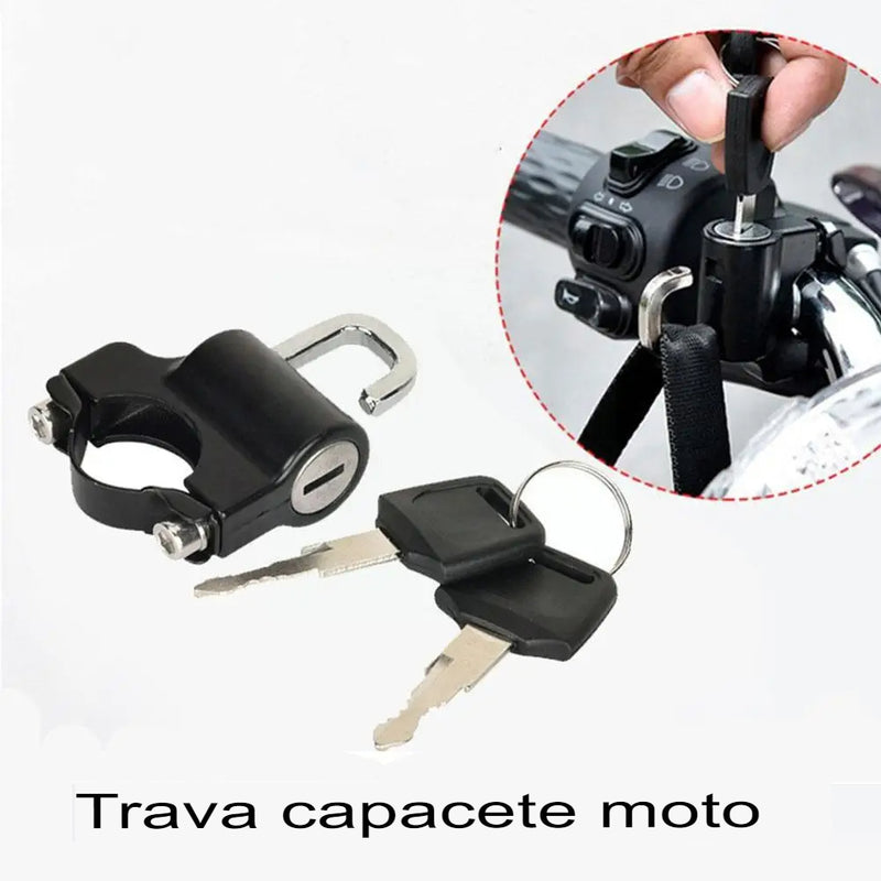 Trava Universal para Capacete de Motocicleta